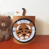 Cartoon Felt Storage Basket Toy Storage Bucket Portable Laundry Storage Basket - Image 9