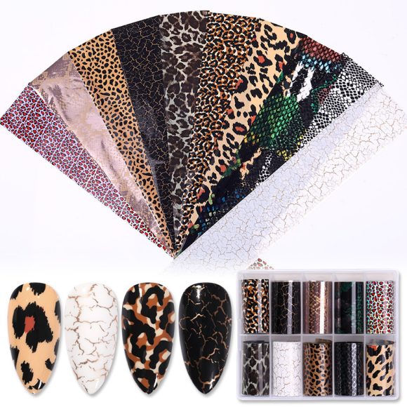 Ins Classic Manicure Nail Sticker Snake Star Set Sticker - Image 4