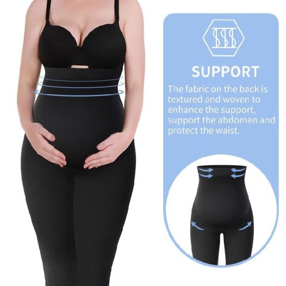 Maternity Leggings High Waist Pants Women Pregnancy Clothes - Image 6