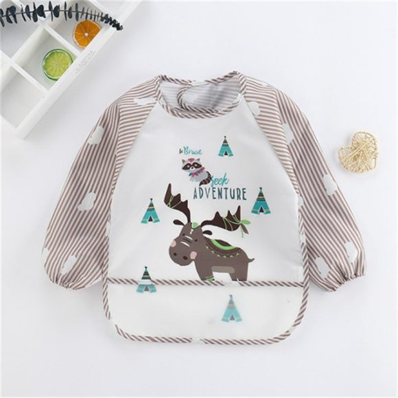 Baby Anti-wearing Children's Long-sleeved Water Gown - Image 3