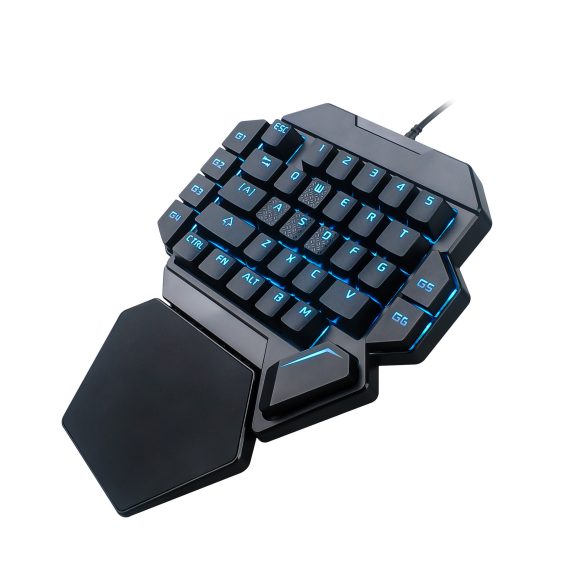 Eat Chicken One-handed Mechanical Keyboard Throne Left-handed Small Keyboard Mobile Game External Ebay Amazon Keyboard - Image 4