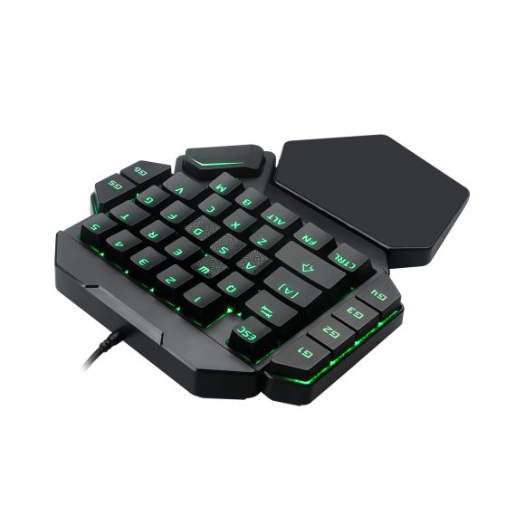 Eat Chicken One-handed Mechanical Keyboard Throne Left-handed Small Keyboard Mobile Game External Ebay Amazon Keyboard - Image 5
