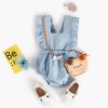 Ins Denim Baby One-piece Bodysuits Baby Romper Spring - Image 3