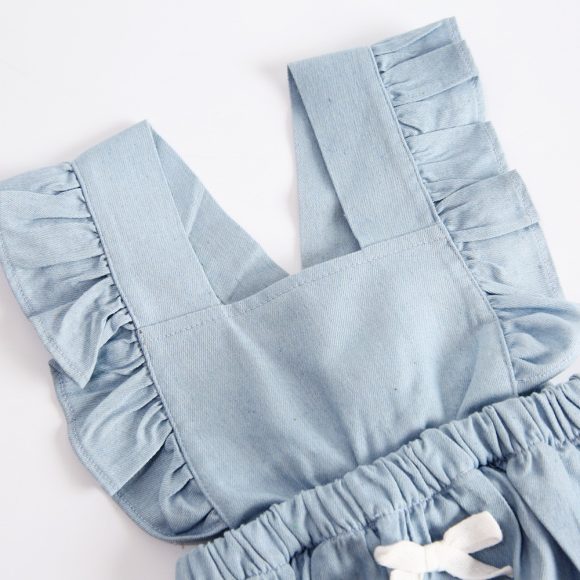 Ins Denim Baby One-piece Bodysuits Baby Romper Spring - Image 4