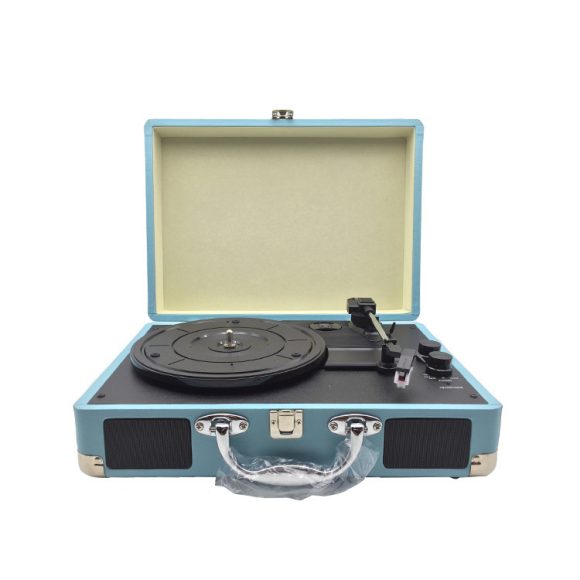 Portable Vinyl Record Player Retro Phonograph Creative Retro Bluetooth Speaker European Style Leather Case Record Player - Image 5