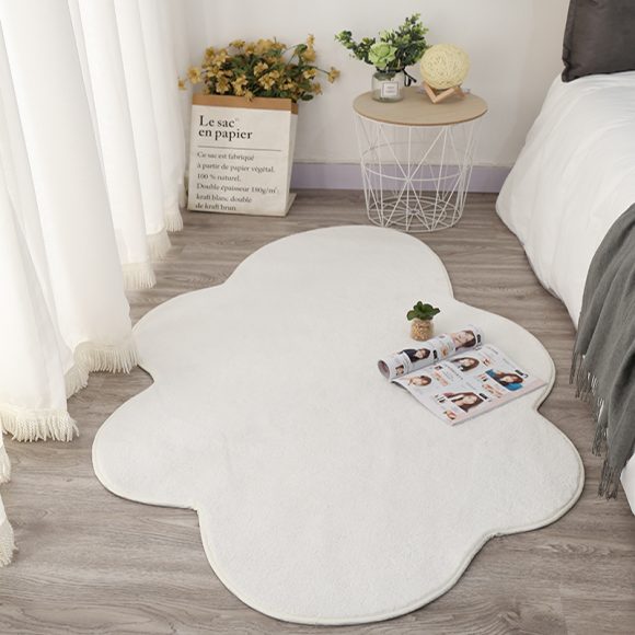 Cute White Cloud Floor Mat, Bedside Mat, Photo Carpet - Image 7