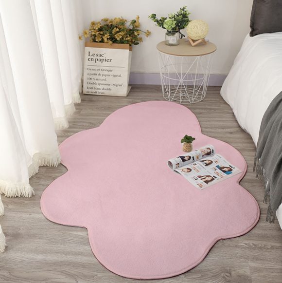 Cute White Cloud Floor Mat, Bedside Mat, Photo Carpet - Image 3