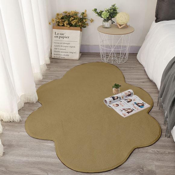 Cute White Cloud Floor Mat, Bedside Mat, Photo Carpet - Image 5