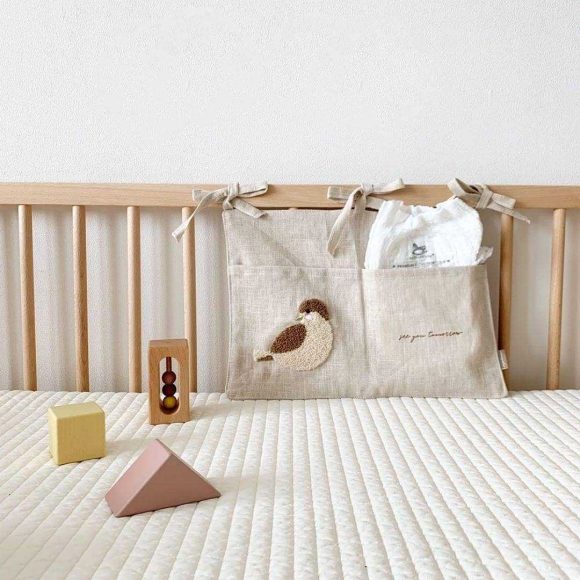 Multi-purpose Storage And Storage Bag Hanging Beside The Bed - Image 6