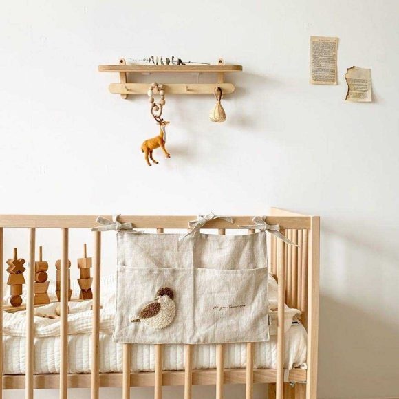 Multi-purpose Storage And Storage Bag Hanging Beside The Bed - Image 2