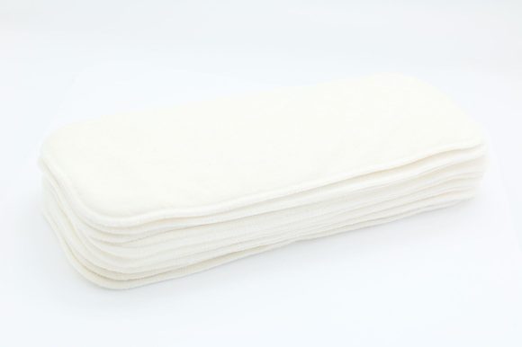 Baby Washable 4-layer Pure Bamboo Fiber Diapers Bamboo Terry Absorbent Diapers - Image 3