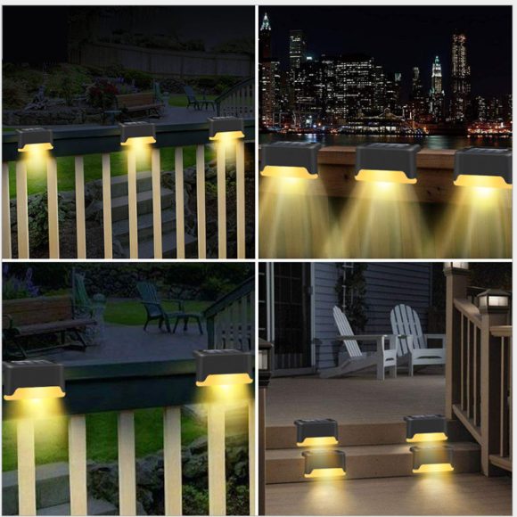 New Solar Light Outdoor Courtyard Home Outdoor Garden Decoration Led Colorful Landscape Staircase Lighting - Image 4