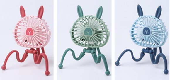Stroller Fan Personal Portable Desk Handheld Baby Bed Car Seat Fan USB Rechargeable Fan Mini Stroller Accessories - Image 9