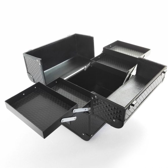 Professional Makeup Case With Makeup Artist, Multi-Function Storage, Portable Pull Rod - Image 3