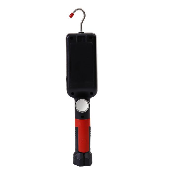 Portable Flashlight With Magnet Hook Camping Lamp USB COB Rechargeable 18650 Flashlight - Image 4