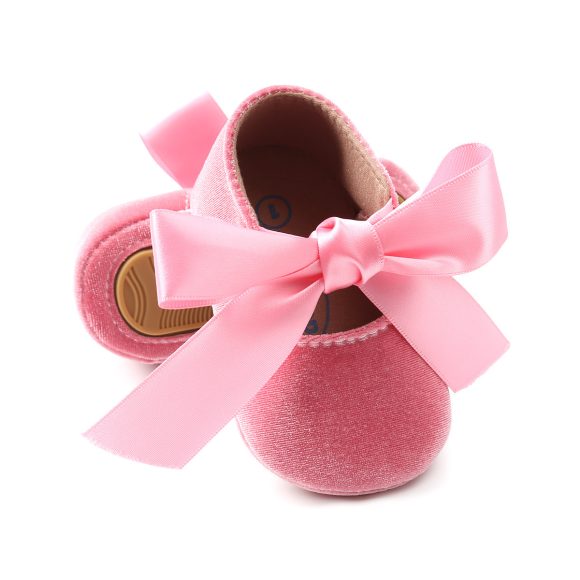 Ribbon Spring And Autumn Baby Princess Shoes Baby Shoes Soft-soled Toddler Shoes Baby Shoes - Image 6