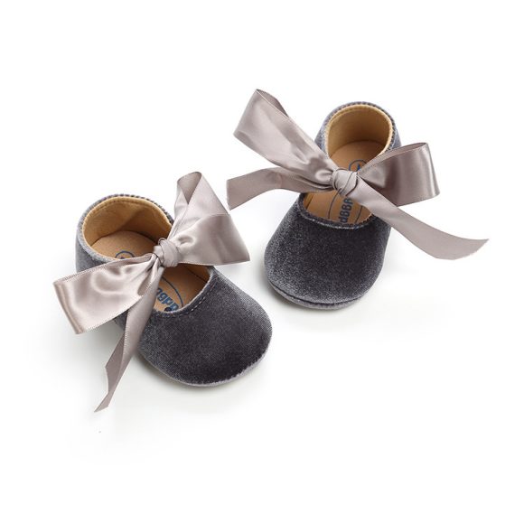 Ribbon Spring And Autumn Baby Princess Shoes Baby Shoes Soft-soled Toddler Shoes Baby Shoes - Image 5