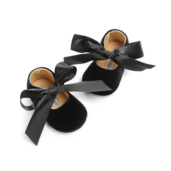 Ribbon Spring And Autumn Baby Princess Shoes Baby Shoes Soft-soled Toddler Shoes Baby Shoes - Image 4