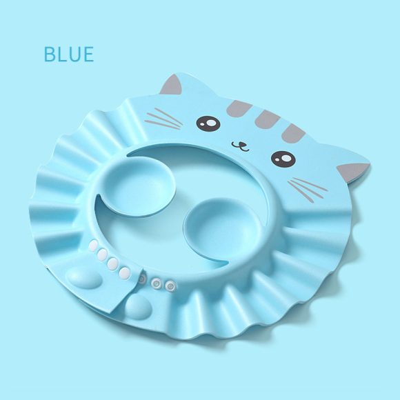 Baby Shampoo Baby Children Waterproof Ear Protection Men And Women Children Bathing Hair Shower Cap - Image 5