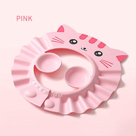 Baby Shampoo Baby Children Waterproof Ear Protection Men And Women Children Bathing Hair Shower Cap - Image 6