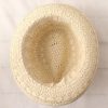 Straw Hat Parent-child Breathable Jazz Hat tide British Top Hat Summer Men's Panama Hat Children's Beach Sun - Image 2