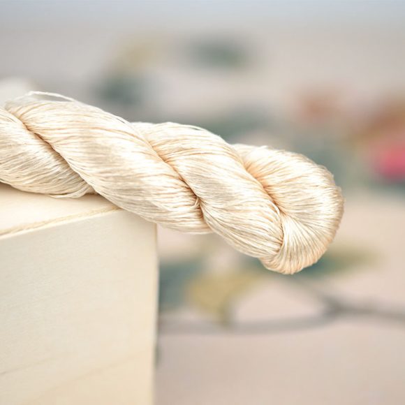 Wrapped Mulberry Silk Thread Large Branch Embroidery Thread Su Embroidery Wrapped Velvet Handmade - Image 5