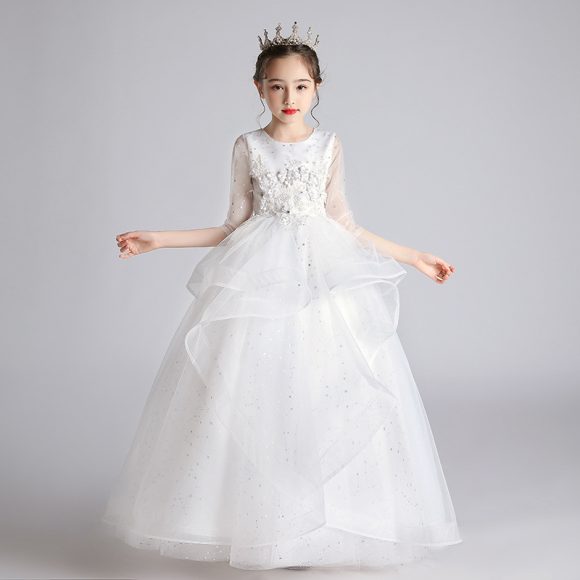 Children Dress Princess Dress Girl Girl Host Evening Dress - Image 2