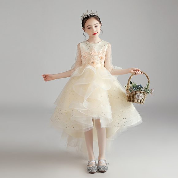 Children Dress Princess Dress Girl Girl Host Evening Dress - Image 7