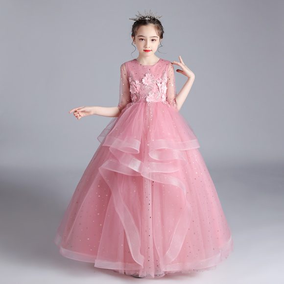 Children Dress Princess Dress Girl Girl Host Evening Dress - Image 10
