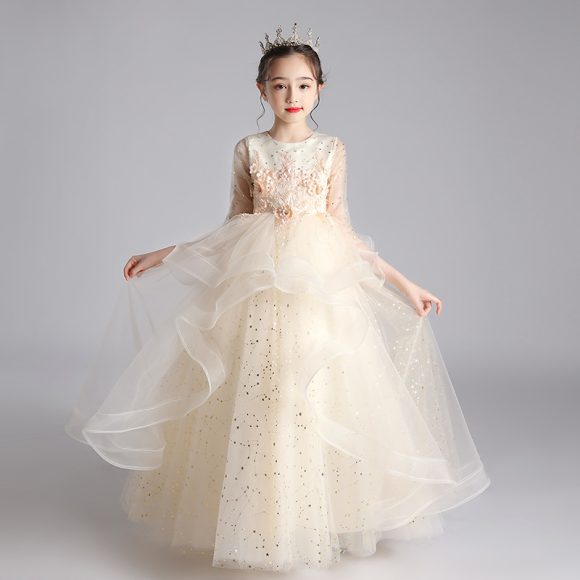 Children Dress Princess Dress Girl Girl Host Evening Dress - Image 8