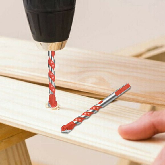 Overlord Drill Multifunctional Drilling Drill Wholesale Ceramic Tile Concrete Brick Wall Glass Triangle Drill Cemented Carbide Ceramic Drill - Image 3