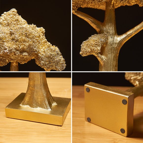 Golden Lucky Tree Decoration Store Cashier Decoration Desk Creative Decoration - Image 3