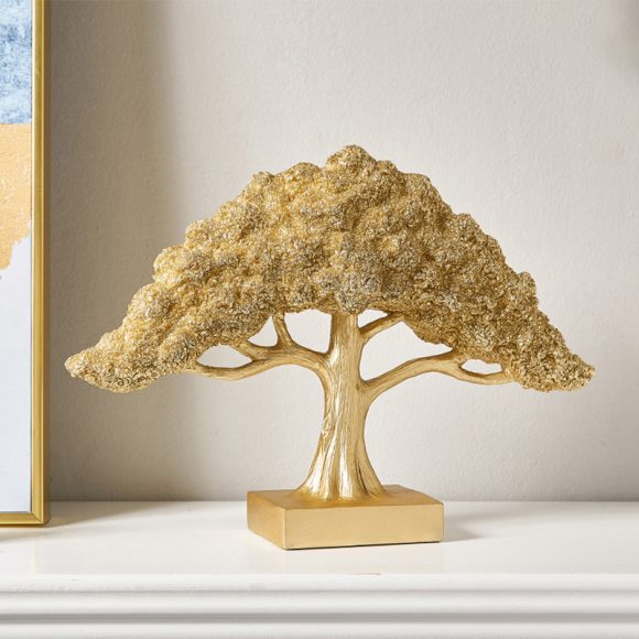 Golden Lucky Tree Decoration Store Cashier Decoration Desk Creative Decoration - Image 2