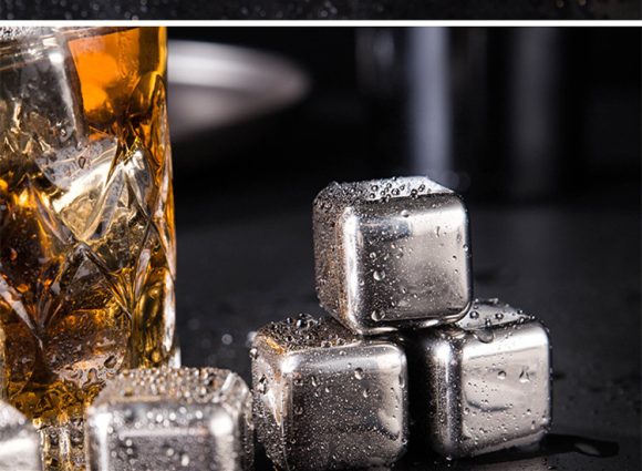 Stainless Steel  Beverage Wine Beer Whiskey Ice Wine Stone Bar Ice Cube - Image 3