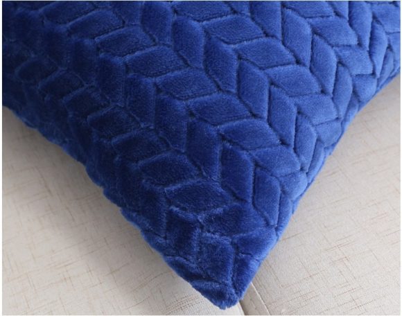 Flannel Solid Color Throw Pillow Sofa Cover Cushion Cover Nordic Style Simple Style - Image 6