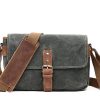 Retro Canvas Single Shoulder Camera Photo Messenger Men'S Business Men'S Chest Bag - Image 5