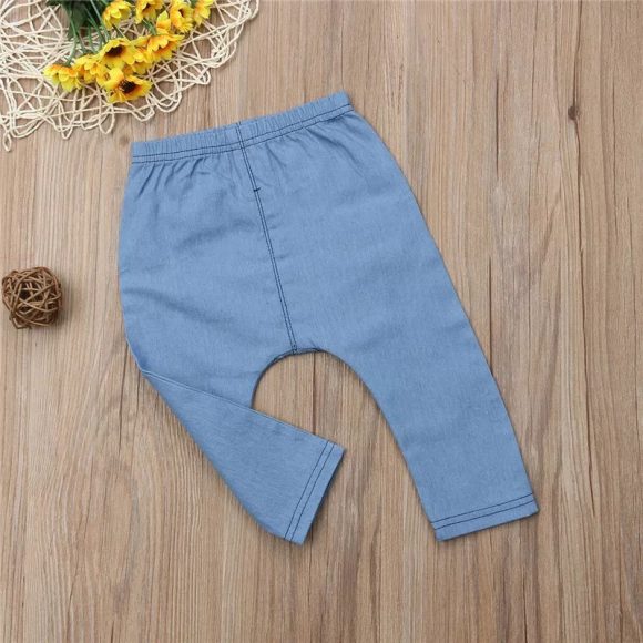Baby Pants Fashion Baby Boy Girl Denim Pants - Image 5