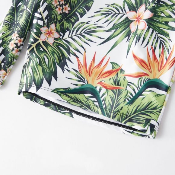 Foreign Trade Family Wear Cross-Border Nylon Printing European And American Parent-Child Swimsuits Baby Boys Girls Men'S And Women'S Clothing Yy0008 - Image 6