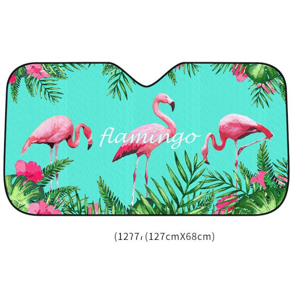 Car Sunshade Car With Cartoon Sunshade Front Folding Heat Insulation Film Bubble Aluminum Foil Sunshade - Image 3