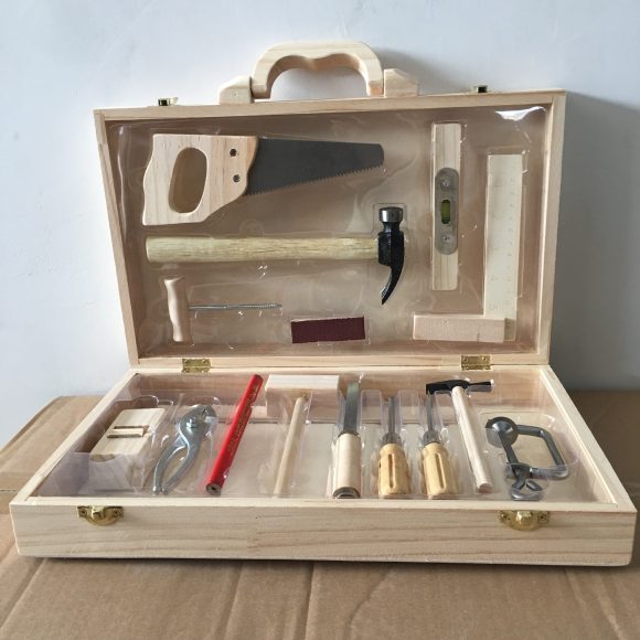 Children's Maintenance And Management Of Wooden Toolbox Toys Simulation Disassembly And Assembly Multi-purpose Woodworking - Image 10