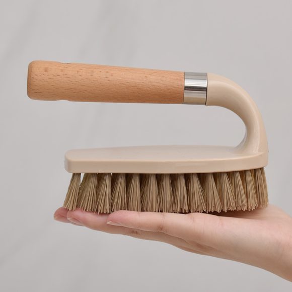 Wooden Laundry Brush, Shoes, Multi-Purpose Cleaning Brush, Bathroom Floor Brush - Image 3