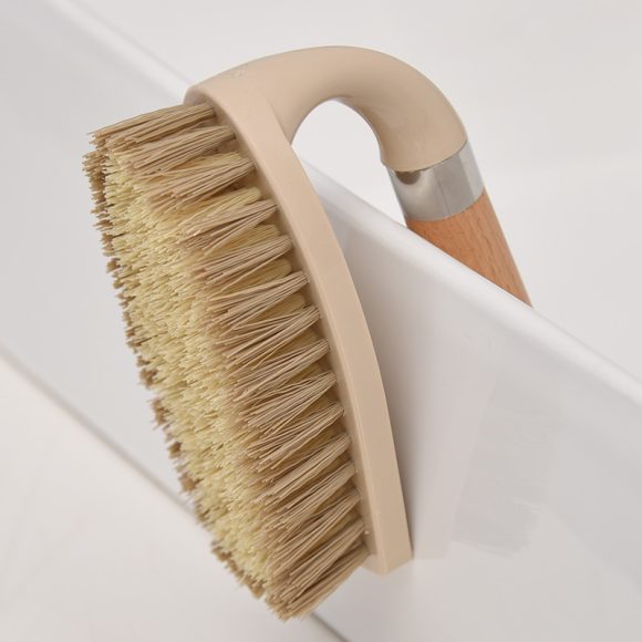Wooden Laundry Brush, Shoes, Multi-Purpose Cleaning Brush, Bathroom Floor Brush - Image 4
