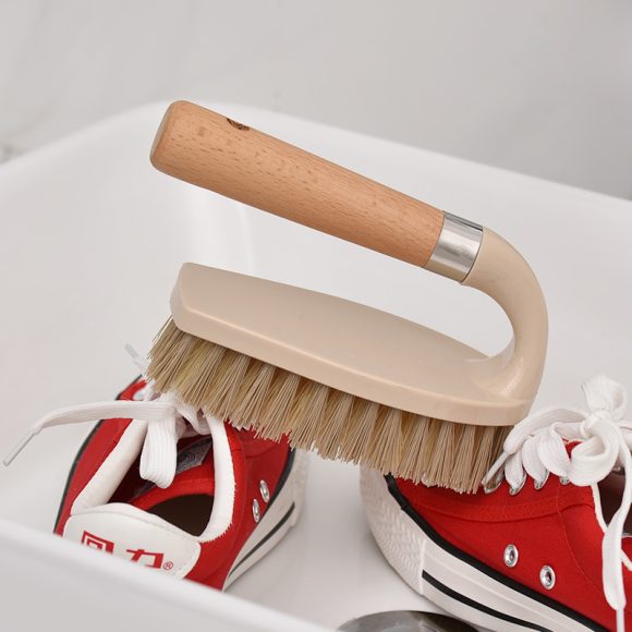 Wooden Laundry Brush, Shoes, Multi-Purpose Cleaning Brush, Bathroom Floor Brush - Image 5