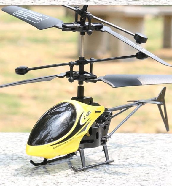 Mini Remote Control Airplane Helicopter Fall Resistant Electric Drone - Image 3