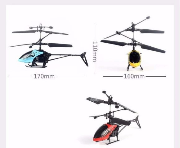 Mini Remote Control Airplane Helicopter Fall Resistant Electric Drone - Image 5