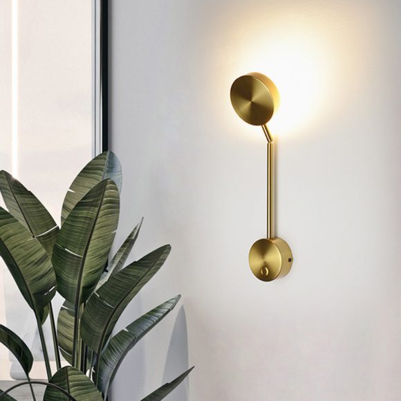 Bedside Lamp Wall Lamp Rotary Key  Lamp Wall Lamp Background Wall Decoration - Image 2