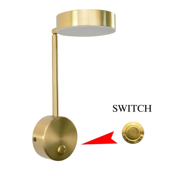 Bedside Lamp Wall Lamp Rotary Key  Lamp Wall Lamp Background Wall Decoration - Image 4