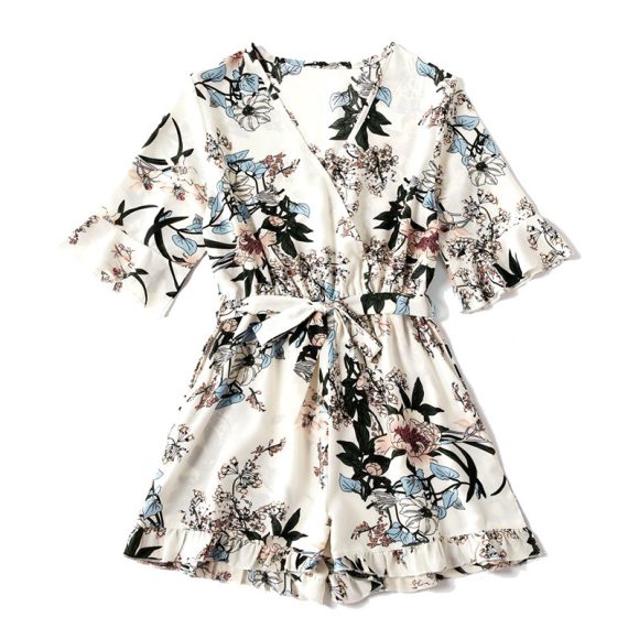 Amazon Sexy Print Top Jumpsuit Jumpsuit Parent-Child Skirt Female Spot Mother Daughter Baby - Image 3
