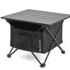 Folding Table And Chair Outdoor Portable Light Picnic Table And Chair Self Driving Outdoor Aluminum Alloy Car Camping Table