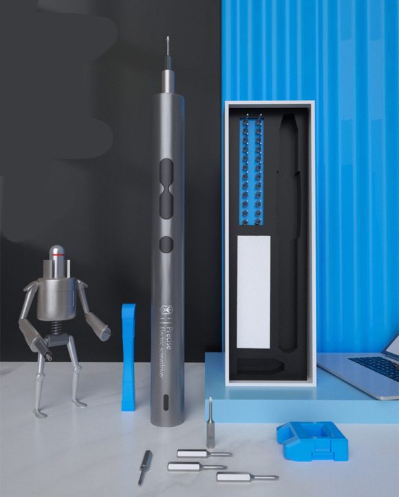 Electric Screwdriver, Rechargeable Household Electric Screwdriver, Small Mini Precision Set - Image 5